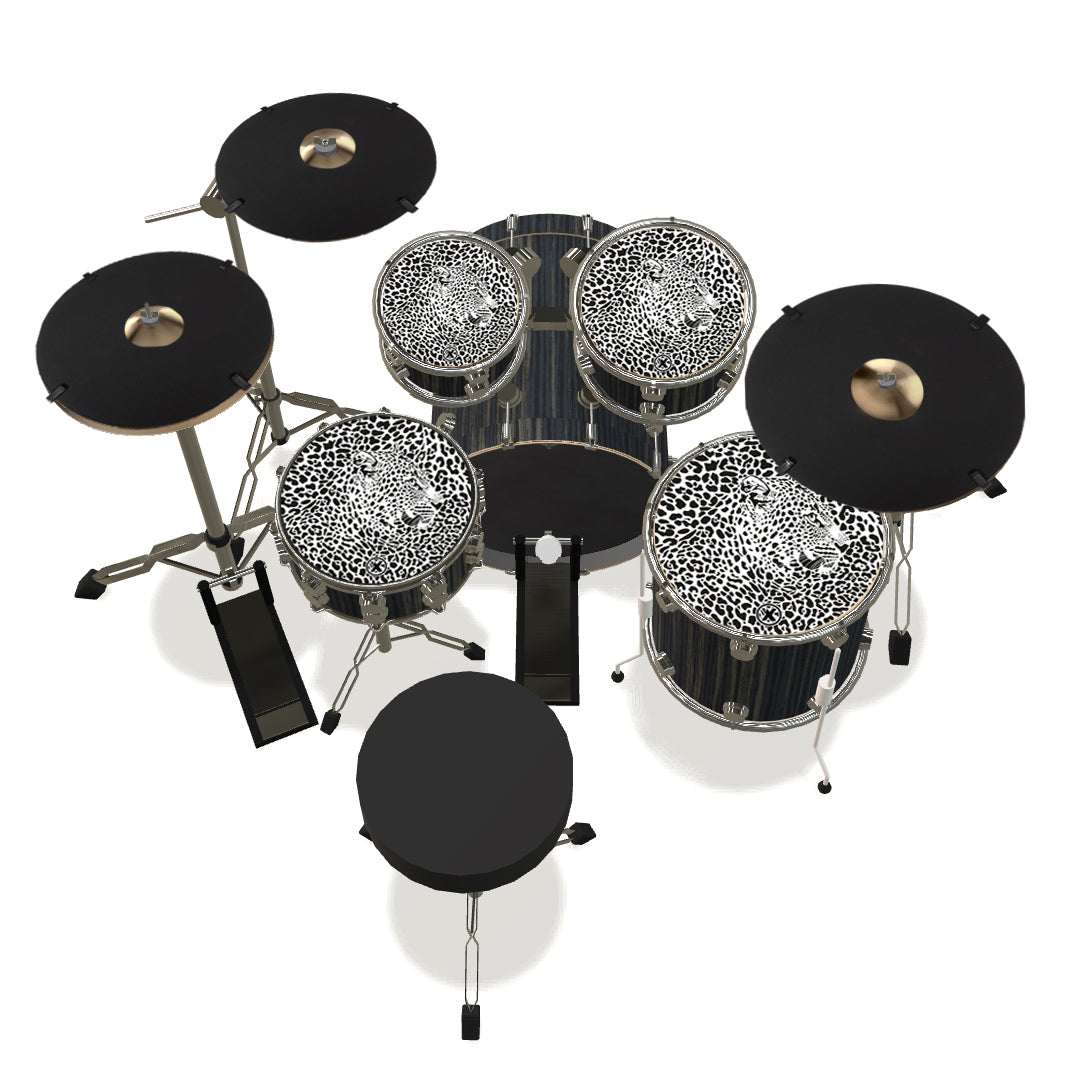 Drum Set Tom Mutes