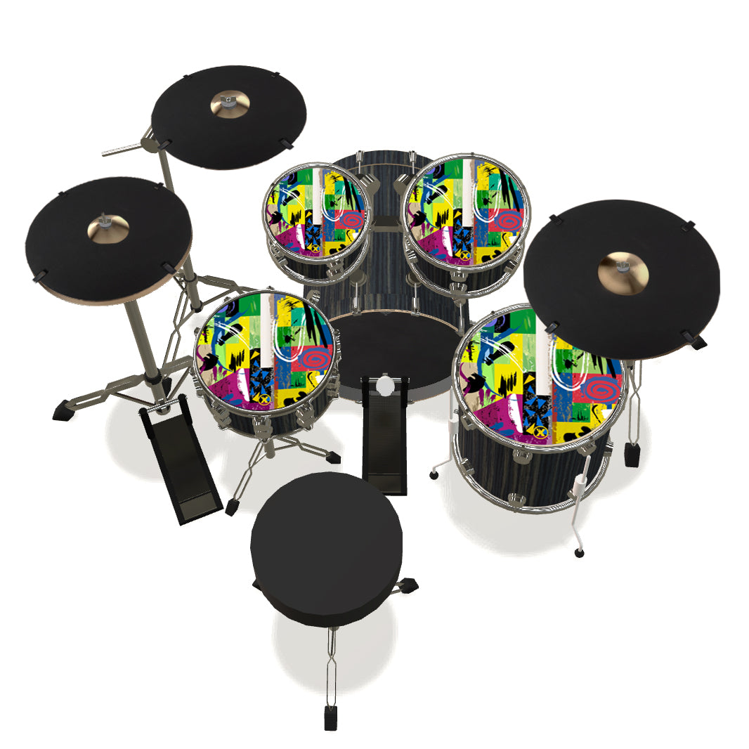 Drum Set Snare Pad & Mute