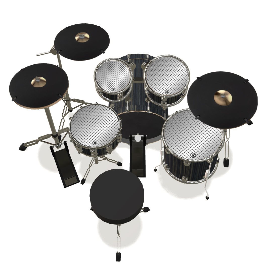 Drum Set Tom Mutes