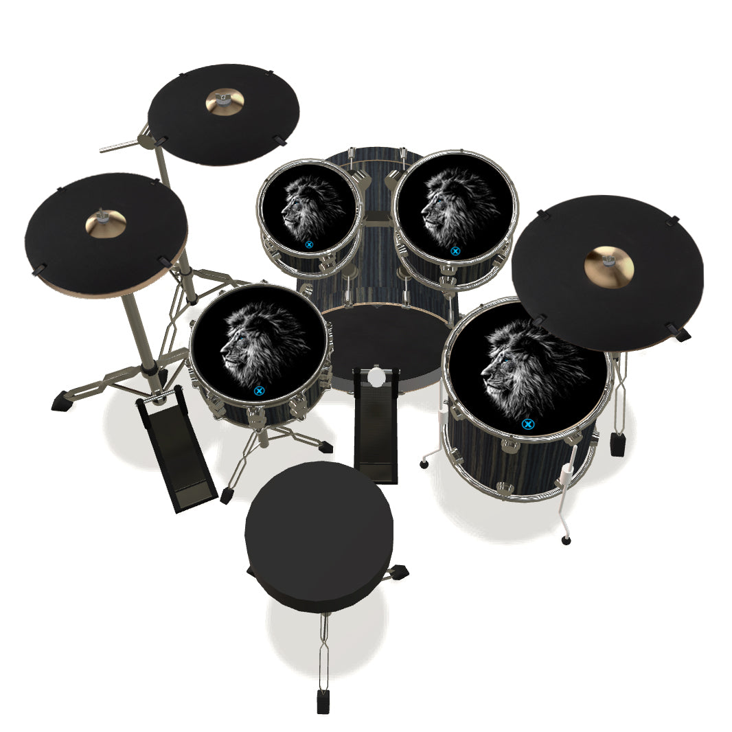 Drum Set Tom Mutes