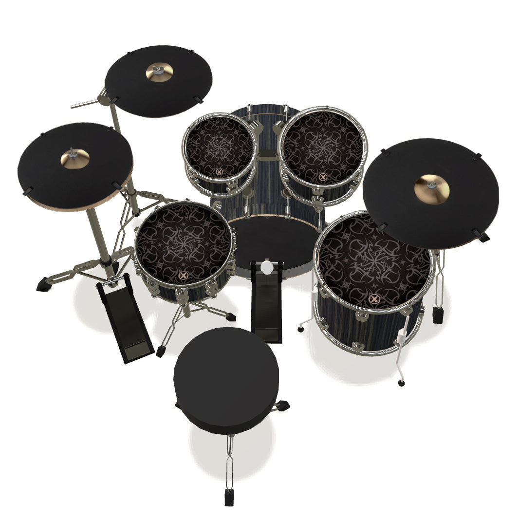 Drum Set Tom Mutes