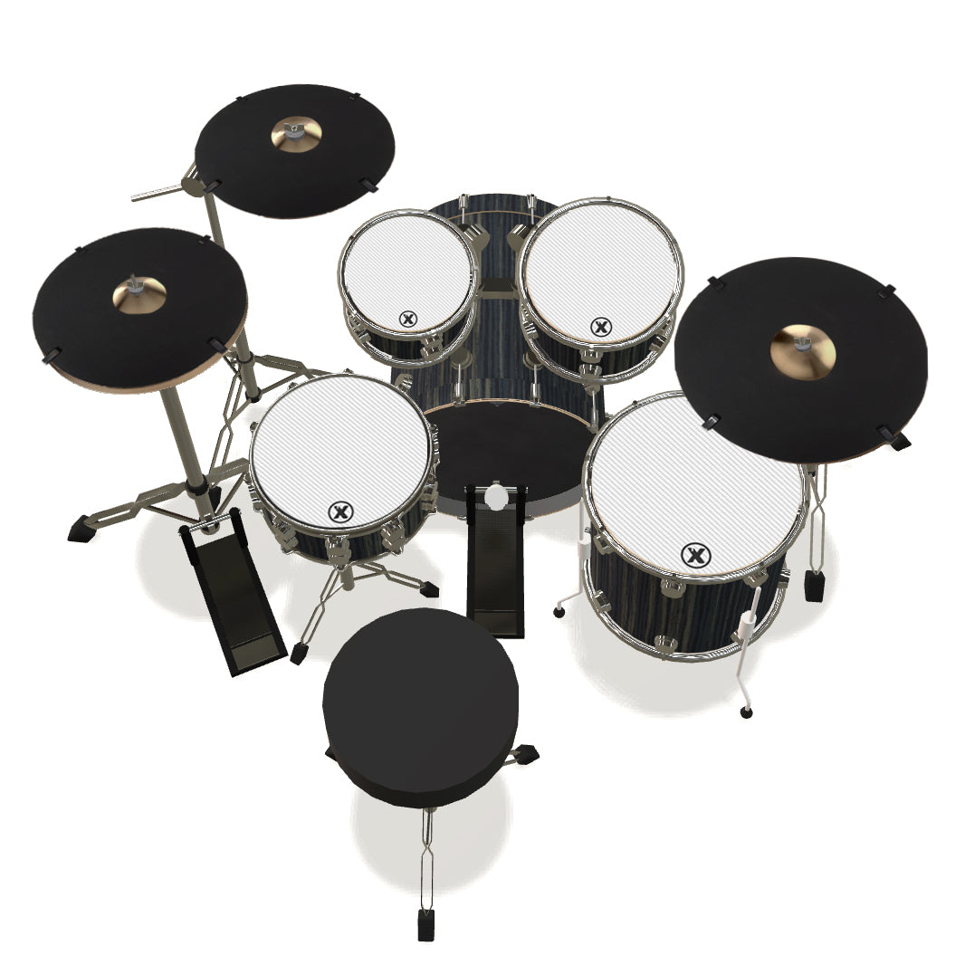 Drum Set Tom Mutes