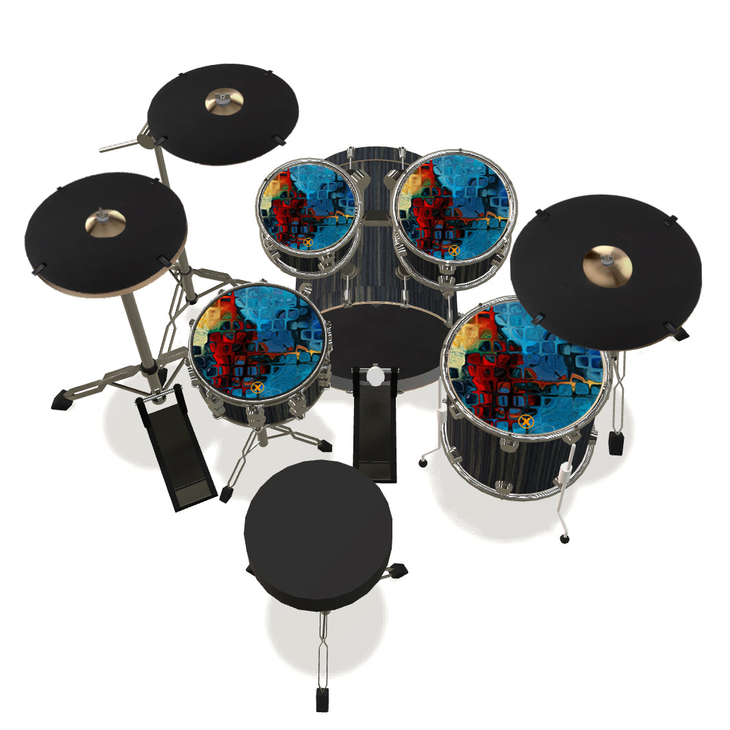 Drum Set Snare Pad & Mute