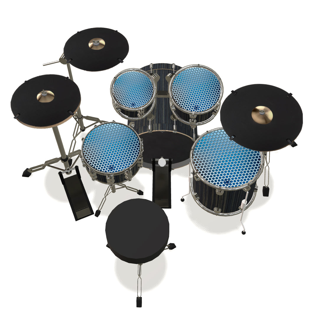 Drum Set Tom Mutes
