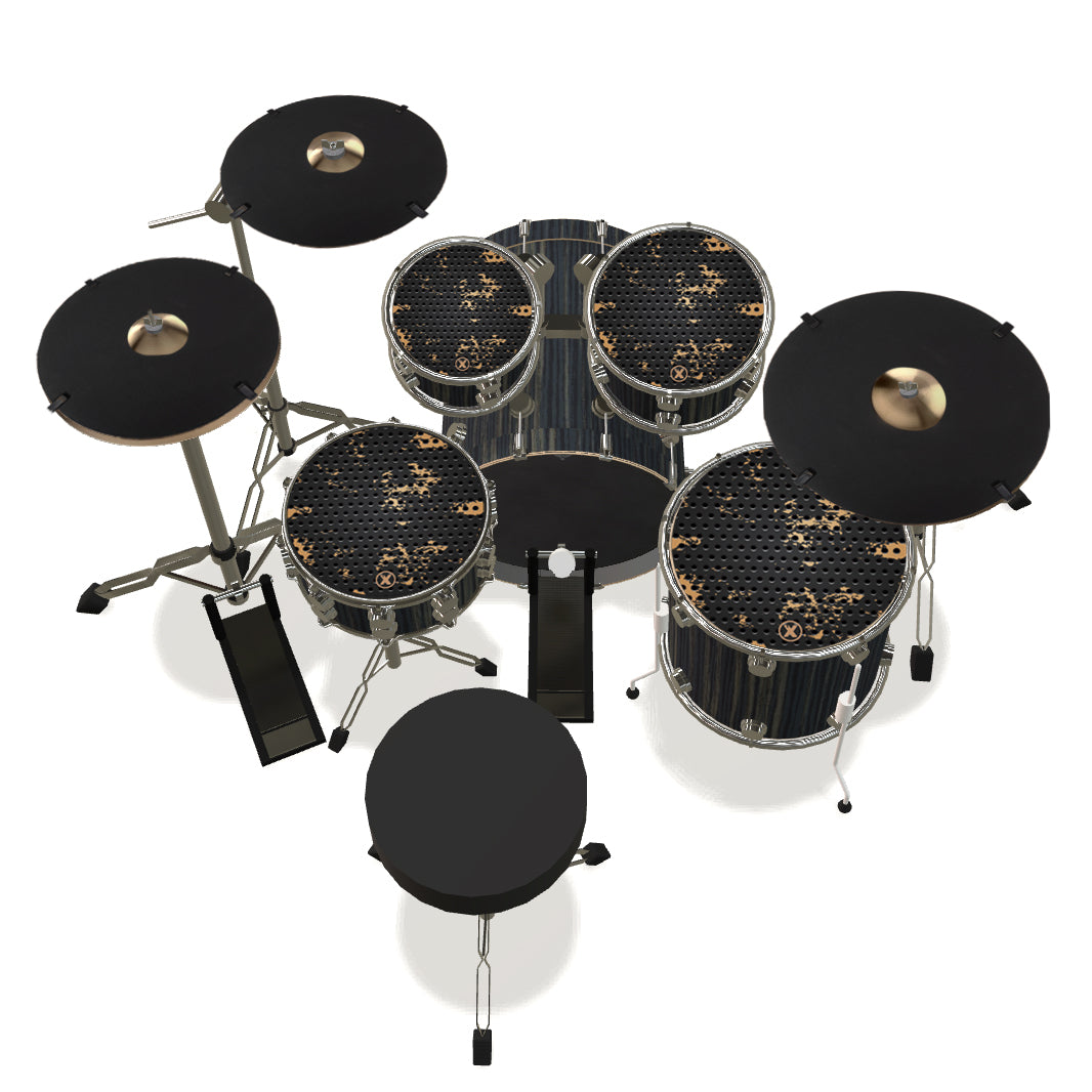 Drum Set Tom Mutes