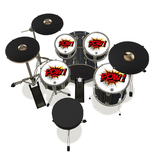 Drum Set Mute Pack