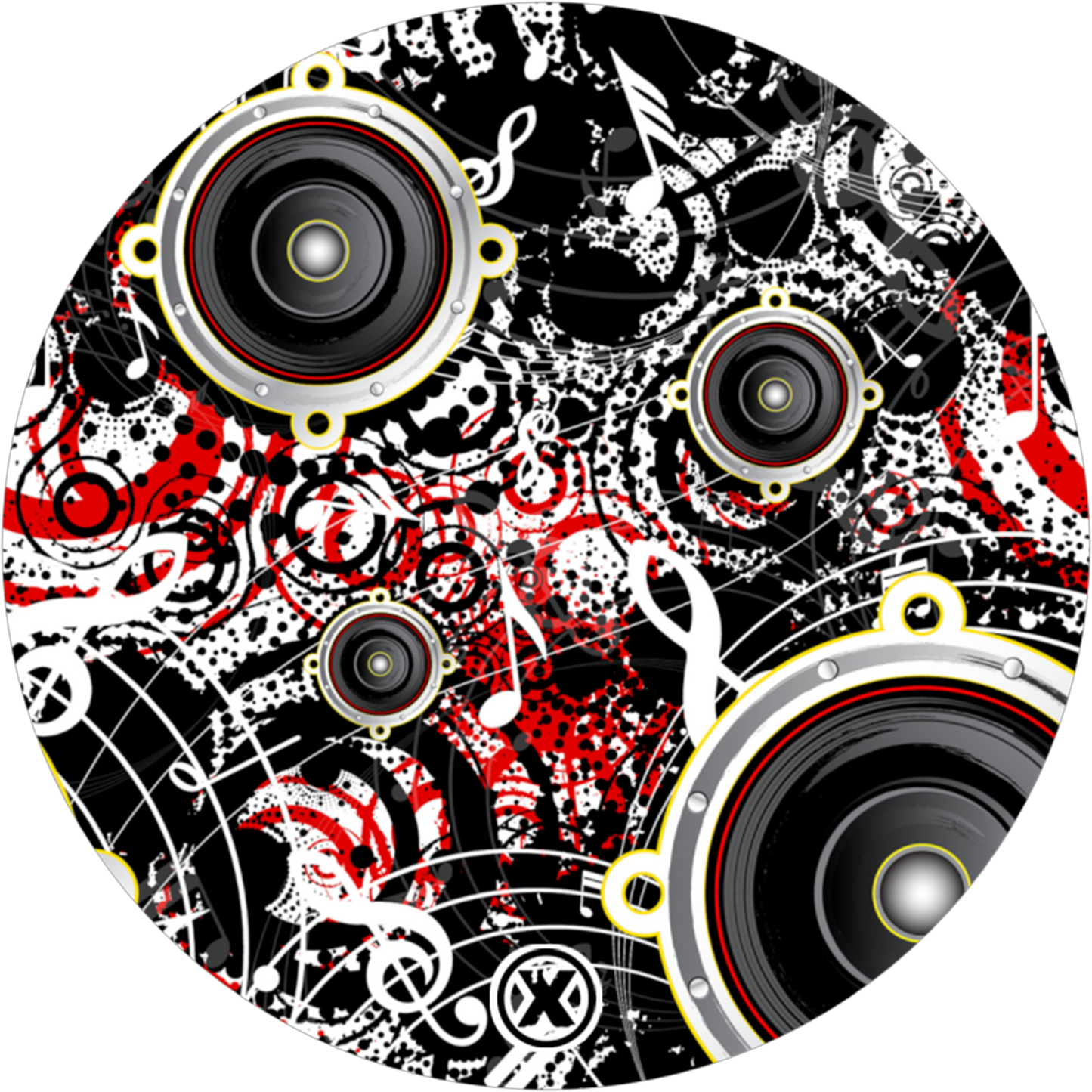 Drum Set Tom Mutes
