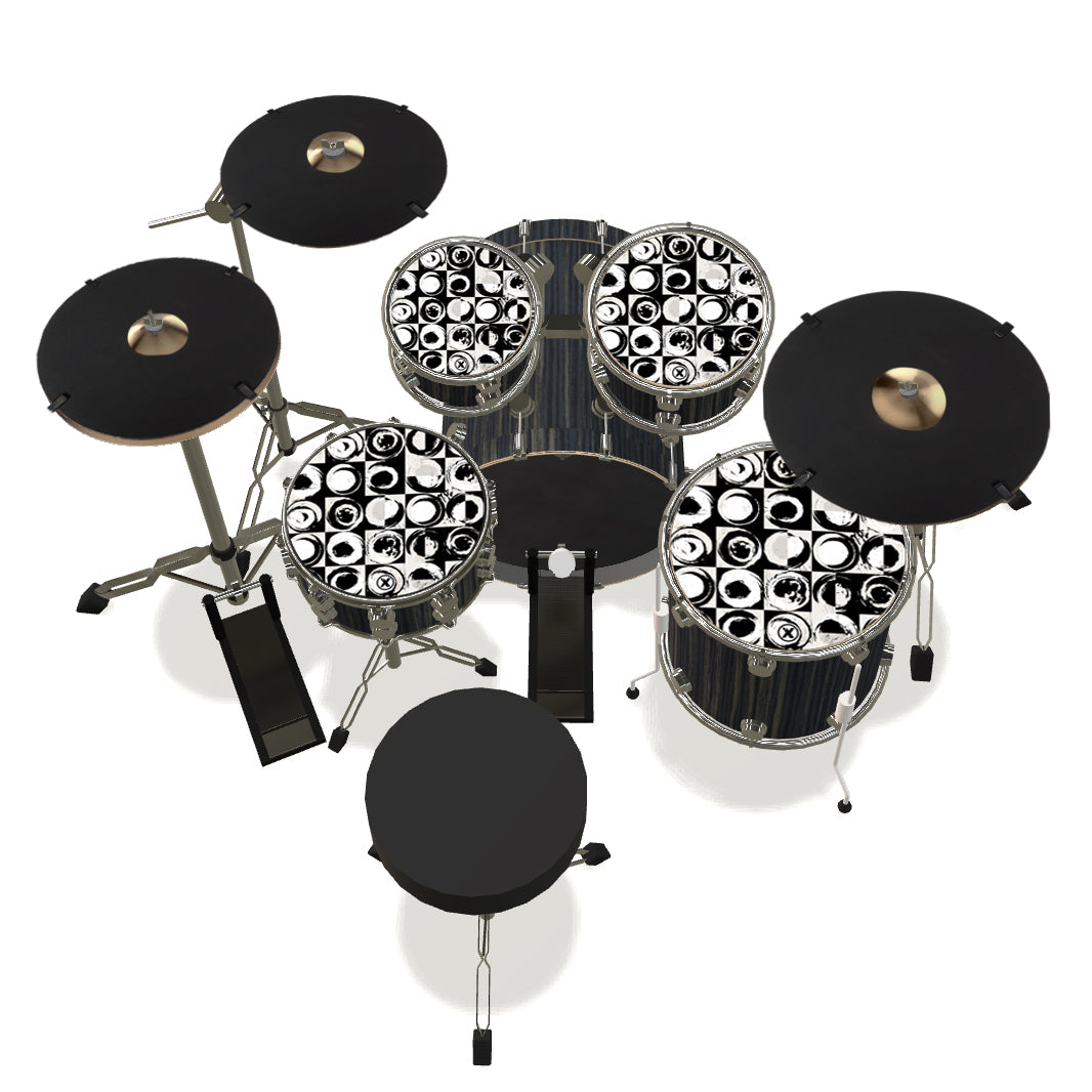 Drum Set Snare Pad & Mute