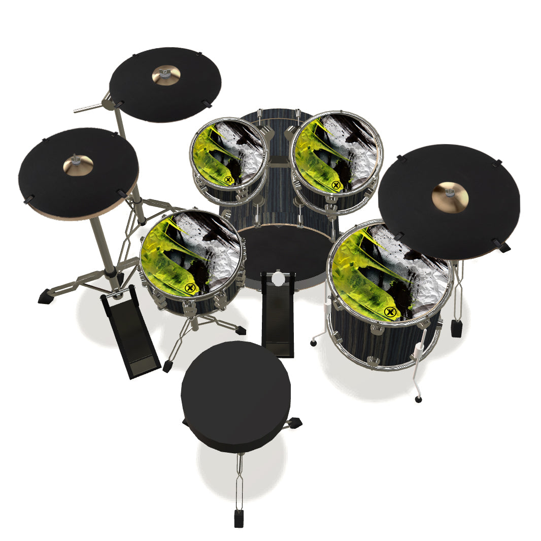 Drum Set Tom Mutes